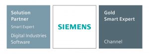 Siemens Digital Industries Software Smart Expert Gold Solution Partner logo
