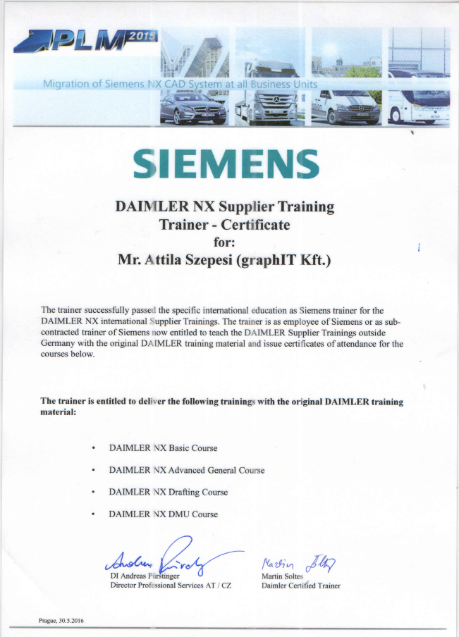 Szepesi Attila_Daimler Certificate